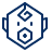 Baby Face Icon from Cyber Line Set