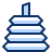Baby Stacker Icon from Cyber Duotone Set