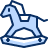 Rocking Horse Icon from Cyber Duotone Set