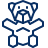 Teddybear Icon from Cyber Line Set