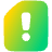 Sim Card Alert Icon from Plump Gradient Set