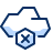 Cloud Block Cross Icon from Cyber Duotone Set
