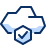 Cloud Check Icon from Cyber Duotone Set