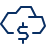Cloud Dollar Sign Icon from Cyber Line Set