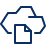 Cloud File Icon from Cyber Line Set