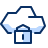 Cloud Lock Encrypt Icon from Cyber Duotone Set