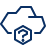Cloud Question Icon from Cyber Line Set