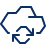 Cloud Refresh Icon from Cyber Line Set