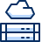Cloud Server 1 Icon from Cyber Duotone Set