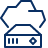 Cloud Server 2 Icon from Cyber Line Set