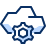 Cloud Setting Icon from Cyber Duotone Set