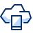 Cloud Smart Mobile Phone Icon from Cyber Duotone Set