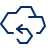 Cloud Sync Icon from Cyber Line Set
