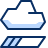 Cloud Transfer Half Icon from Cyber Duotone Set