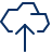Cloud Upload Icon from Cyber Line Set