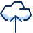 Cloud Upload Icon from Cyber Duotone Set
