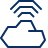 Cloud Wifi Network Icon from Cyber Line Set
