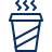 Hot Beverage Icon from Cyber Line Set