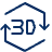 3d Sync Icon from Cyber Line - Free Set