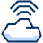 Cloud Wifi Network Icon from Cyber Duotone - Free Set