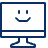 Computer Imac Smiley Face Icon from Cyber Line - Free Set