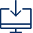Computer Screen Imac Download Icon from Cyber Line - Free Set