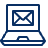 Email Laptop Icon from Cyber Line - Free Set