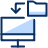 Transfer Folder Icon from Cyber Duotone - Free Set