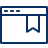 Window Bookmark Icon from Cyber Line - Free Set