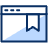 Window Bookmark Icon from Cyber Duotone - Free Set