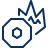 Disc Burn Icon from Cyber Line Set