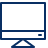 Monitor 4 Icon from Cyber Line Set