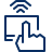 Touchpad Wifi Wireless Icon from Cyber Line Set