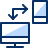 Computer Device Connection Icon from Cyber Duotone Set
