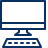 Computer Imac 1 Icon from Cyber Line Set