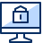 Computer Imac Lock 1 Icon from Cyber Duotone Set