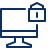 Computer Imac Lock 2 Icon from Cyber Line Set