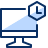 Computer Imac Time Icon from Cyber Duotone Set