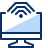 Computer Imac Wifi 2 Icon from Cyber Duotone Set