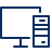 Computer PC 1 Icon from Cyber Line Set