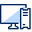 Computer PC 2 Icon from Cyber Duotone Set