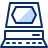 Computer PC 3 Icon from Cyber Duotone Set
