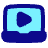 Laptop Live Tv Icon from Plump Pop Set