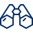 Binocular 1 Icon from Cyber Line Set