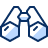 Binocular 1 icon - Free transparent PNG, SVG. No Sign up needed.