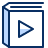 Book Album Play Media Video Icon from Cyber Duotone Set