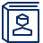 Book Contact Icon from Cyber Line Set
