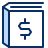 Book Dollar Sign Icon from Cyber Duotone Set