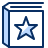 Book Favorite Star Icon from Cyber Duotone Set