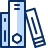 Book Library Icon from Cyber Duotone Set